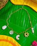 Paraiso Initial Charm Necklace