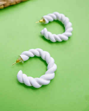 Twist Hoops in Ulap